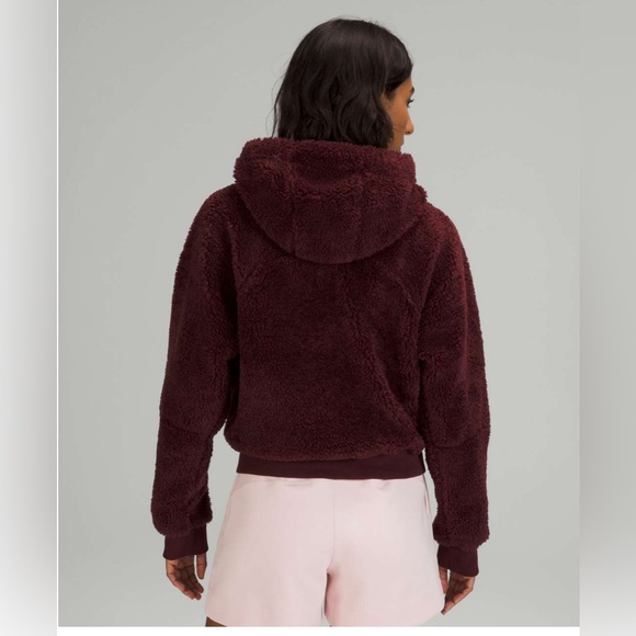 BNWOT Lululemon Textured Fleece 1/2 Zip
Red Merlot - Picture 4 of 11